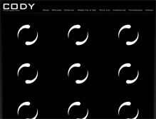 Tablet Screenshot of codyphotography.com.au